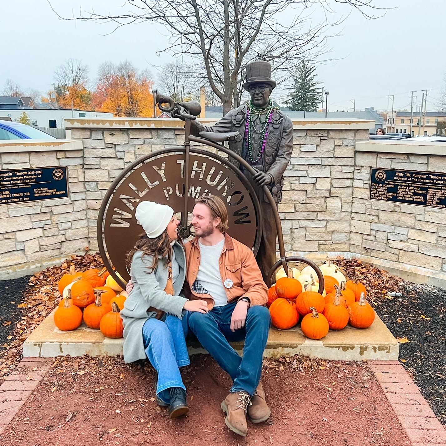 kevin's first pumpkin fest