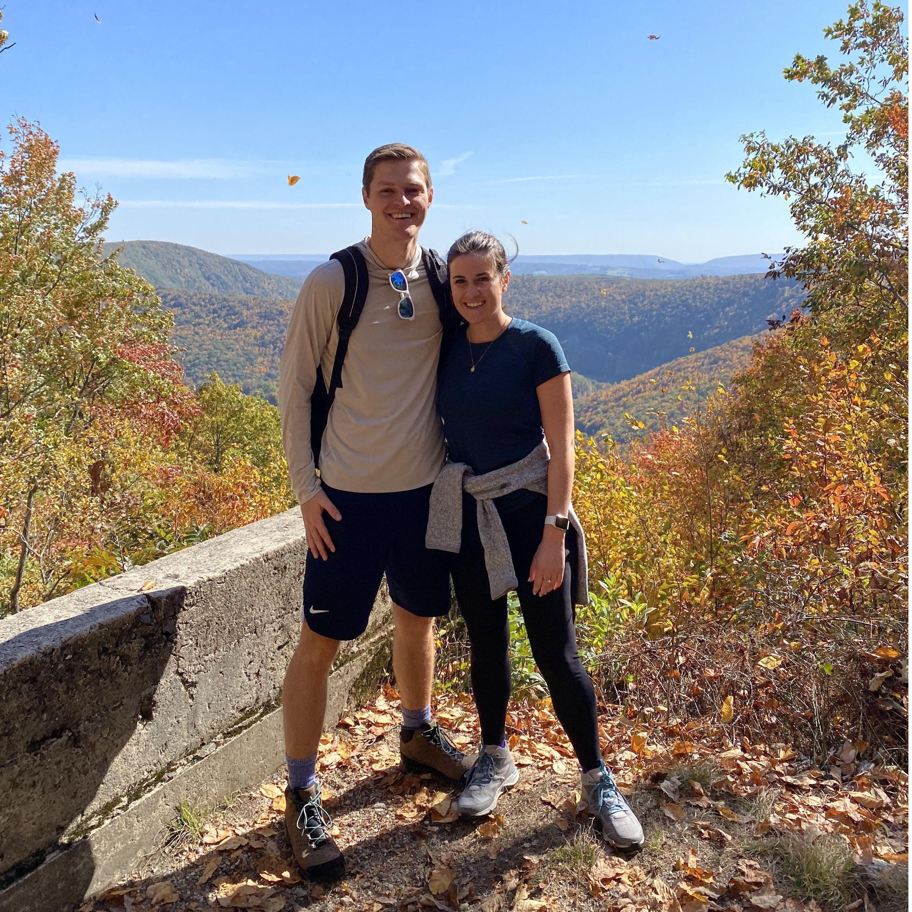 The first of many hikes!