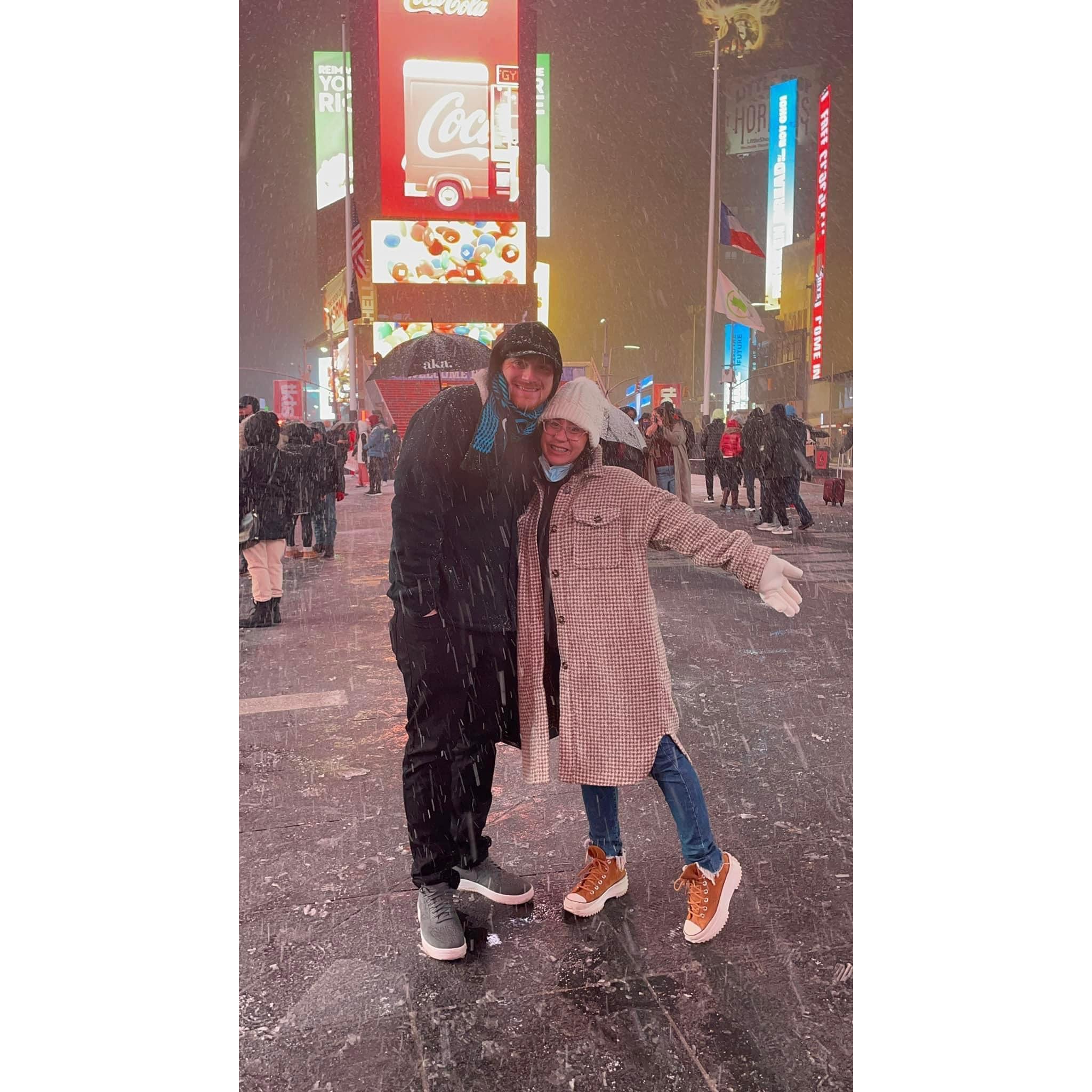 January in New York