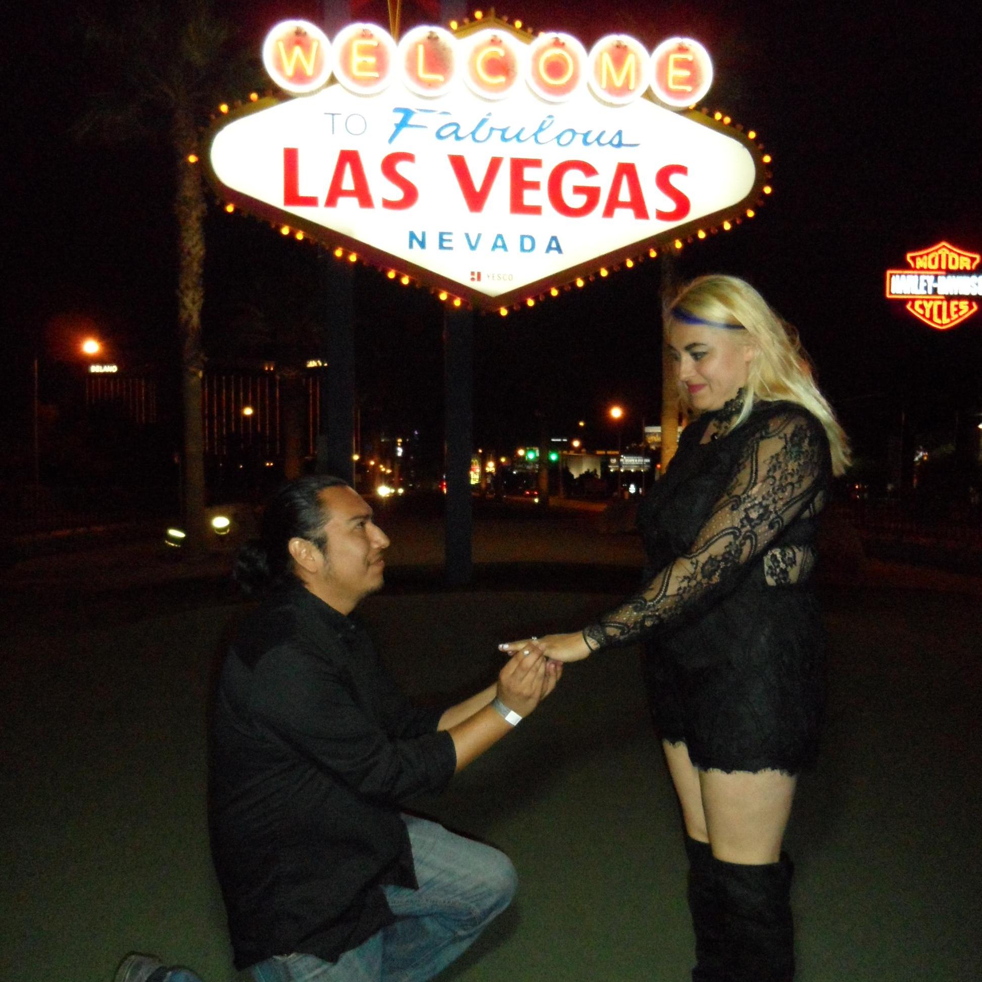 Right after Reid proposed to me at 2:01am Halloween morning seeing Calvin Harris at Hakkasan Nightclub