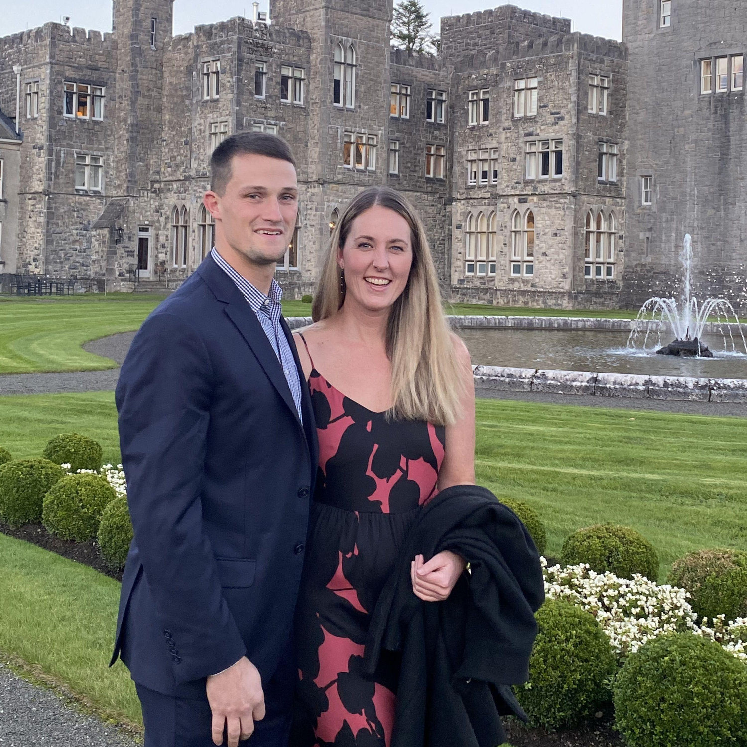 If you by chance start to notice that I've cropped my feet out of pictures, just know Jon proposed while I was wearing a fancy dress and house slippers....