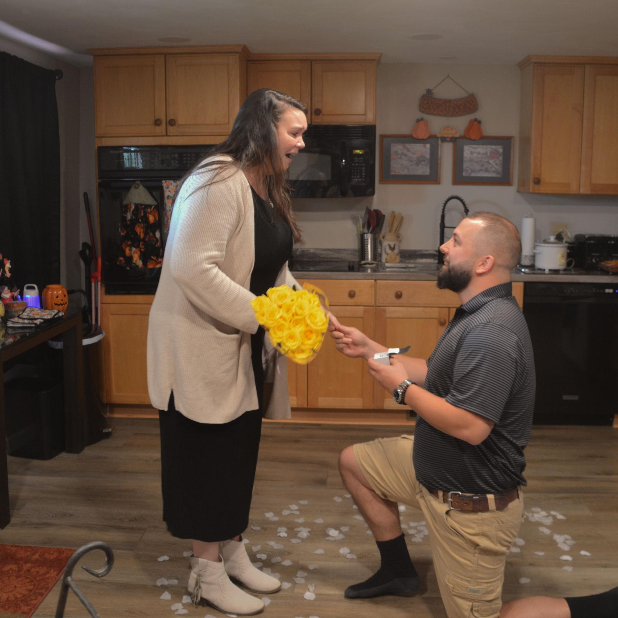 Chris asked, Megan said yes!!! 10/6/24