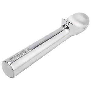 Zeroll 1024 Original Ice Cream Easy Scoop with Unique Liquid Filled Heat Conductive Handle Simple One Piece Aluminum Design Easy Release 48 Scoops per Gallon Made in USA, 1.5-ounce, Silver