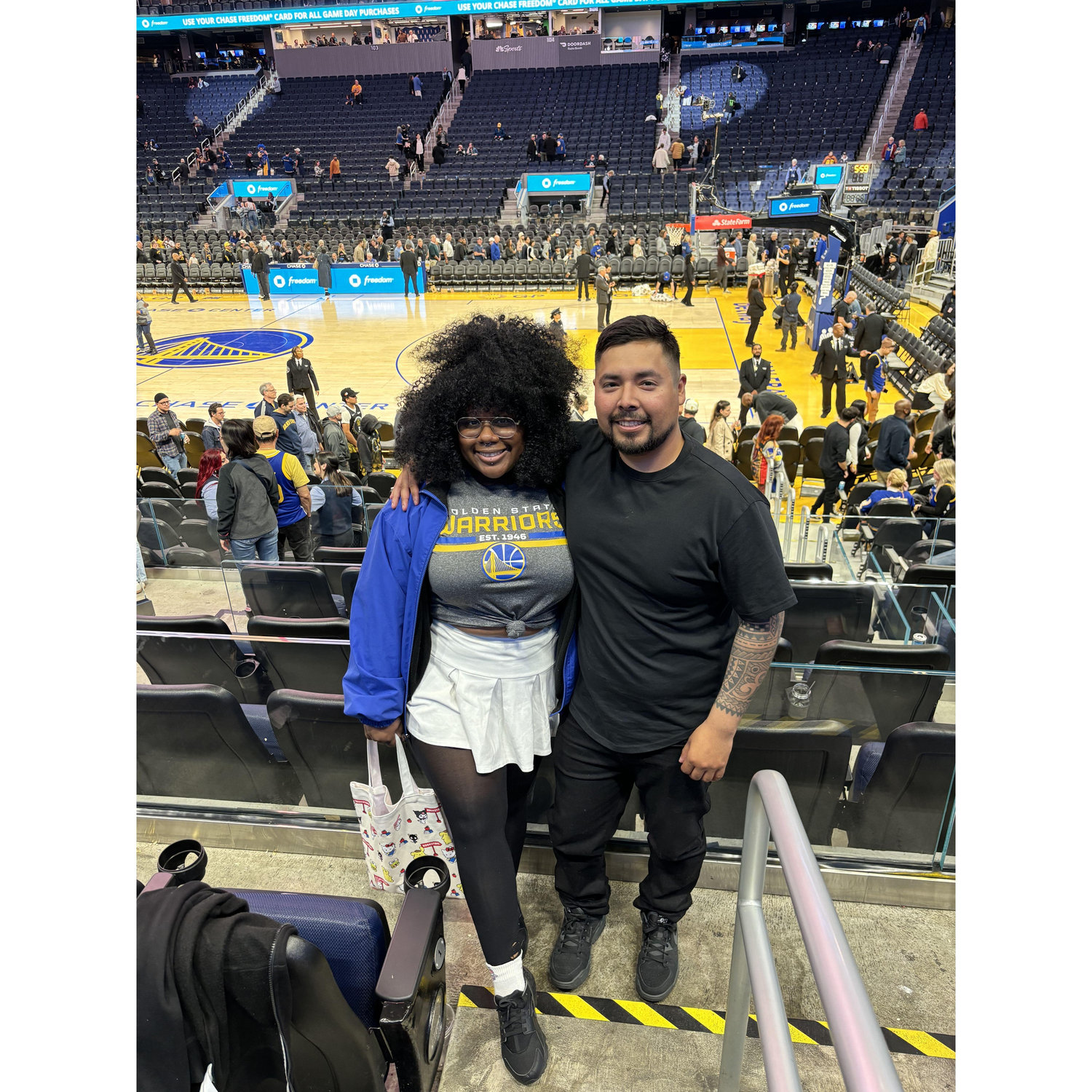First Golden State game together