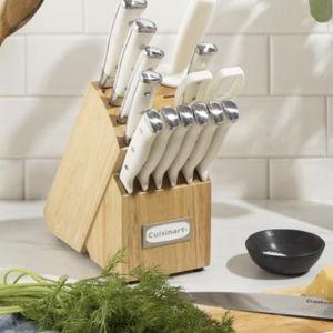 Classic Triple Rivet 15-Piece Knife Block Set C77WTR-15P
