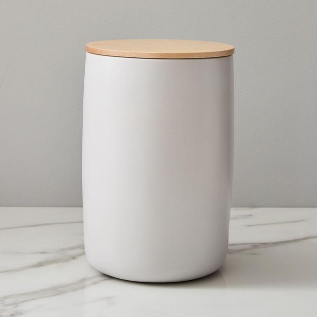 Kaloh Kitchen Storage Jar, Large, White