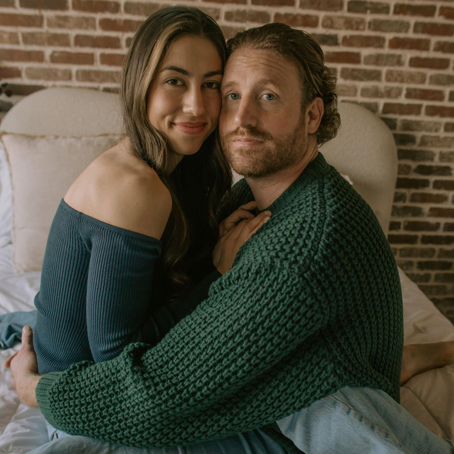 The hair on his beard was tickling my face during this photo