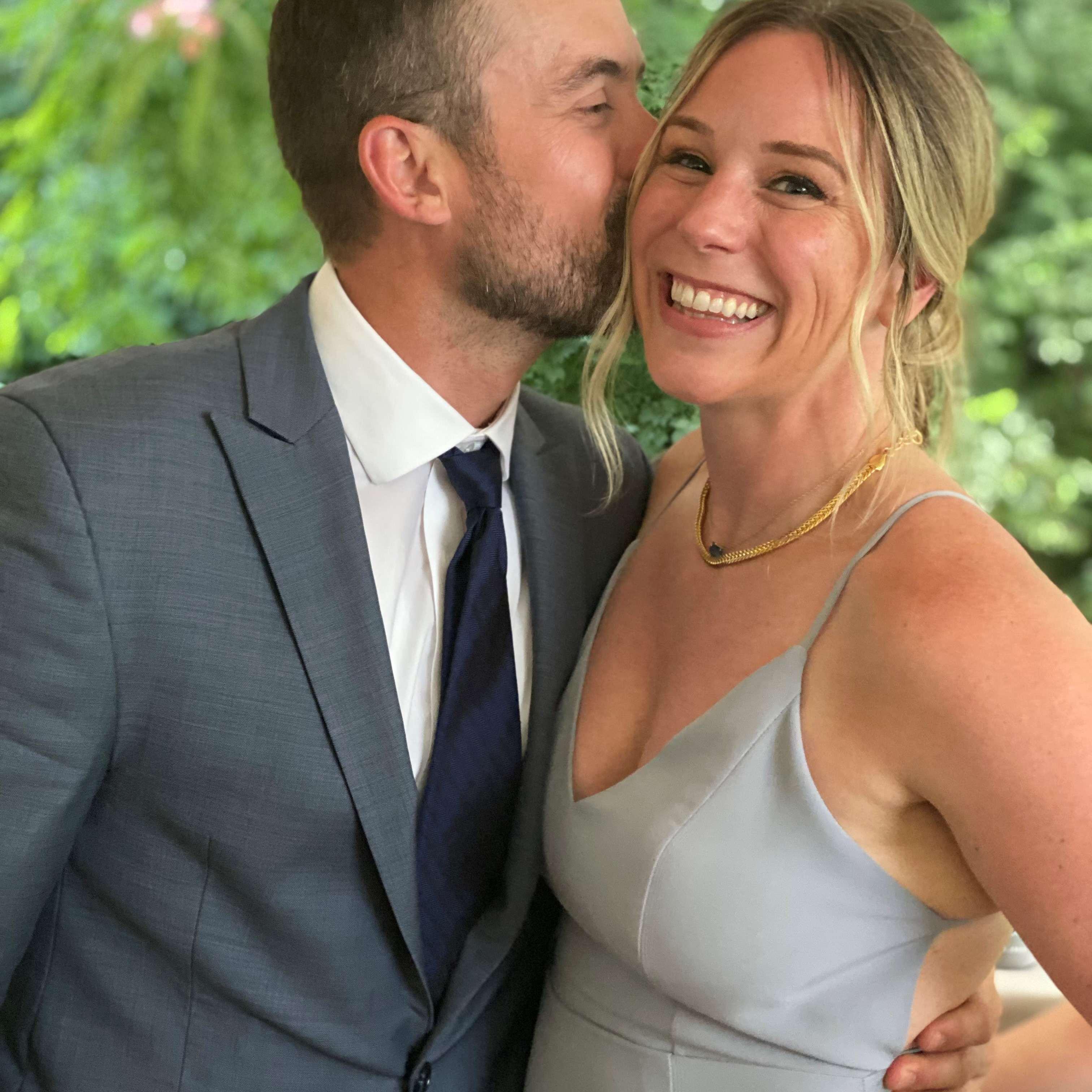 First time she saw him in a suit