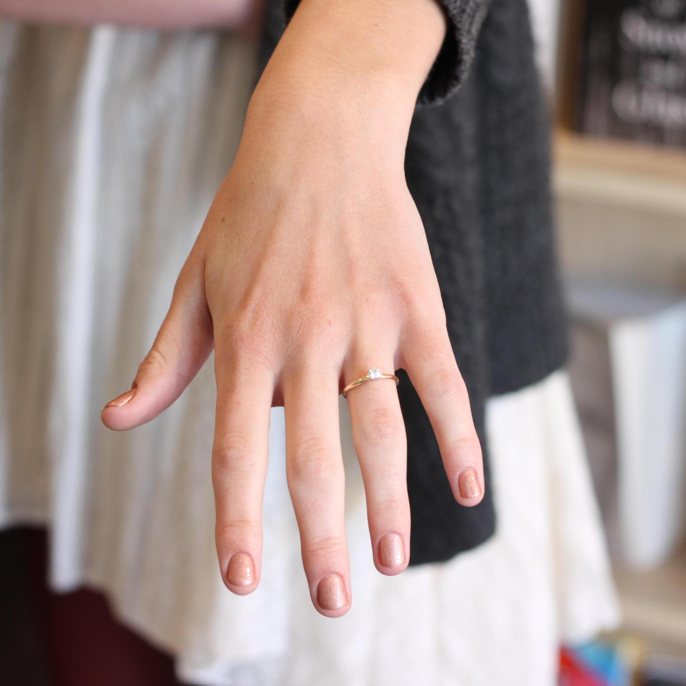 Fun fact: this ring was Kevin's grandmother's!