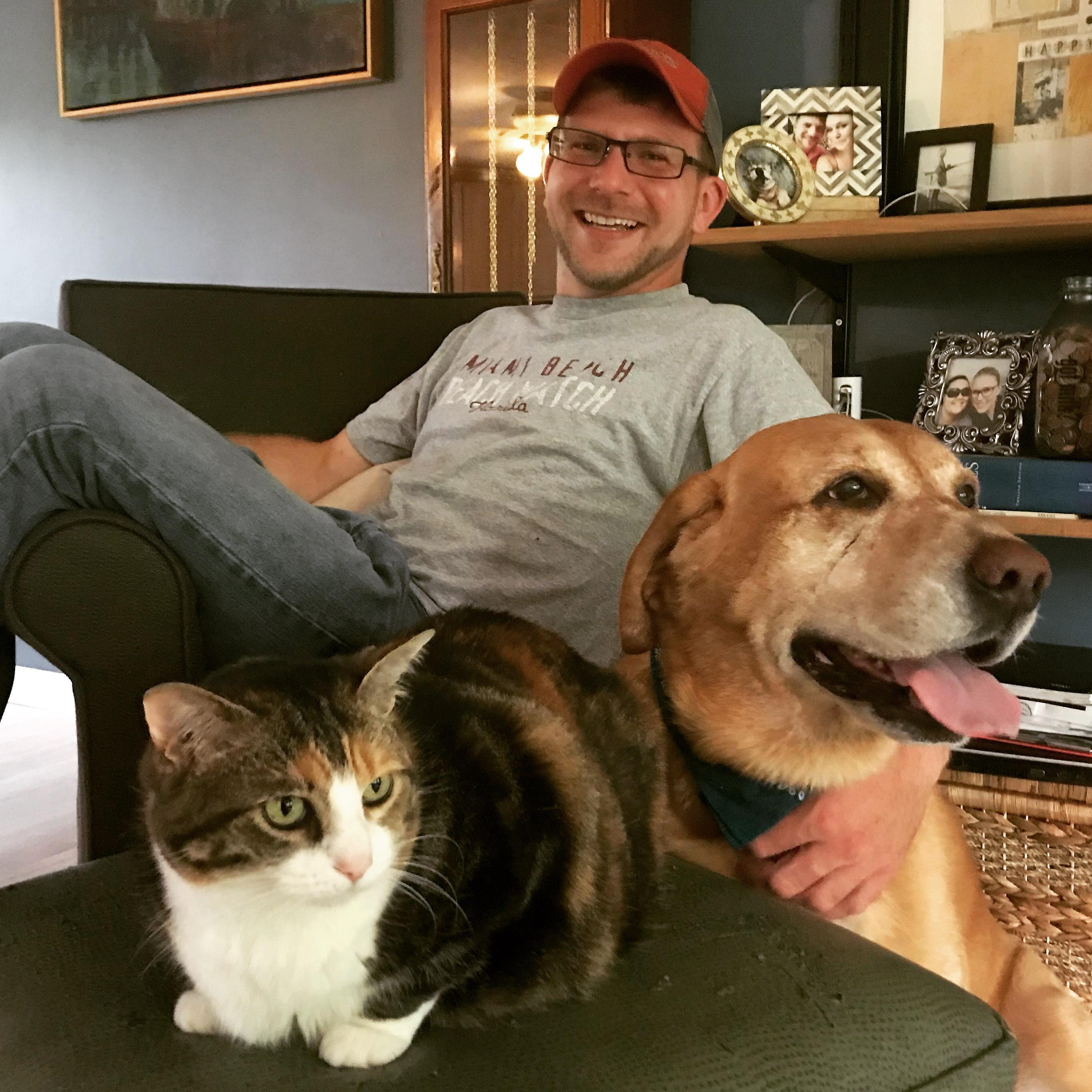 June 2019: When we were still a family of four...