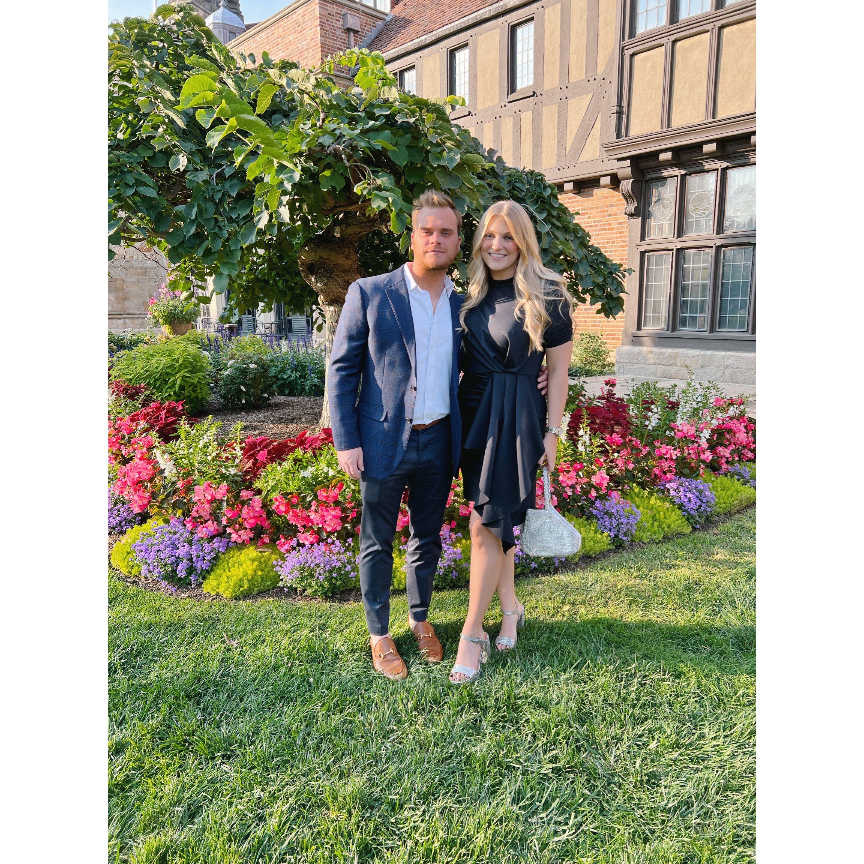 September 2022 | At Alyse and Austin's wedding in Michigan.
