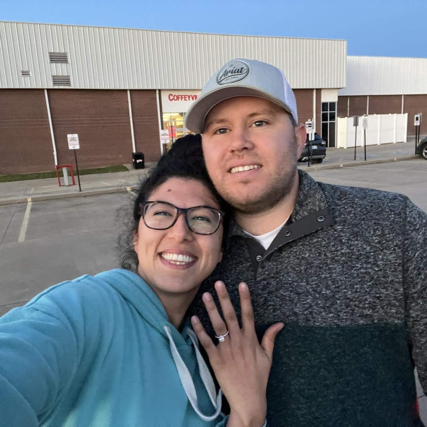 The day Ryan proposed!