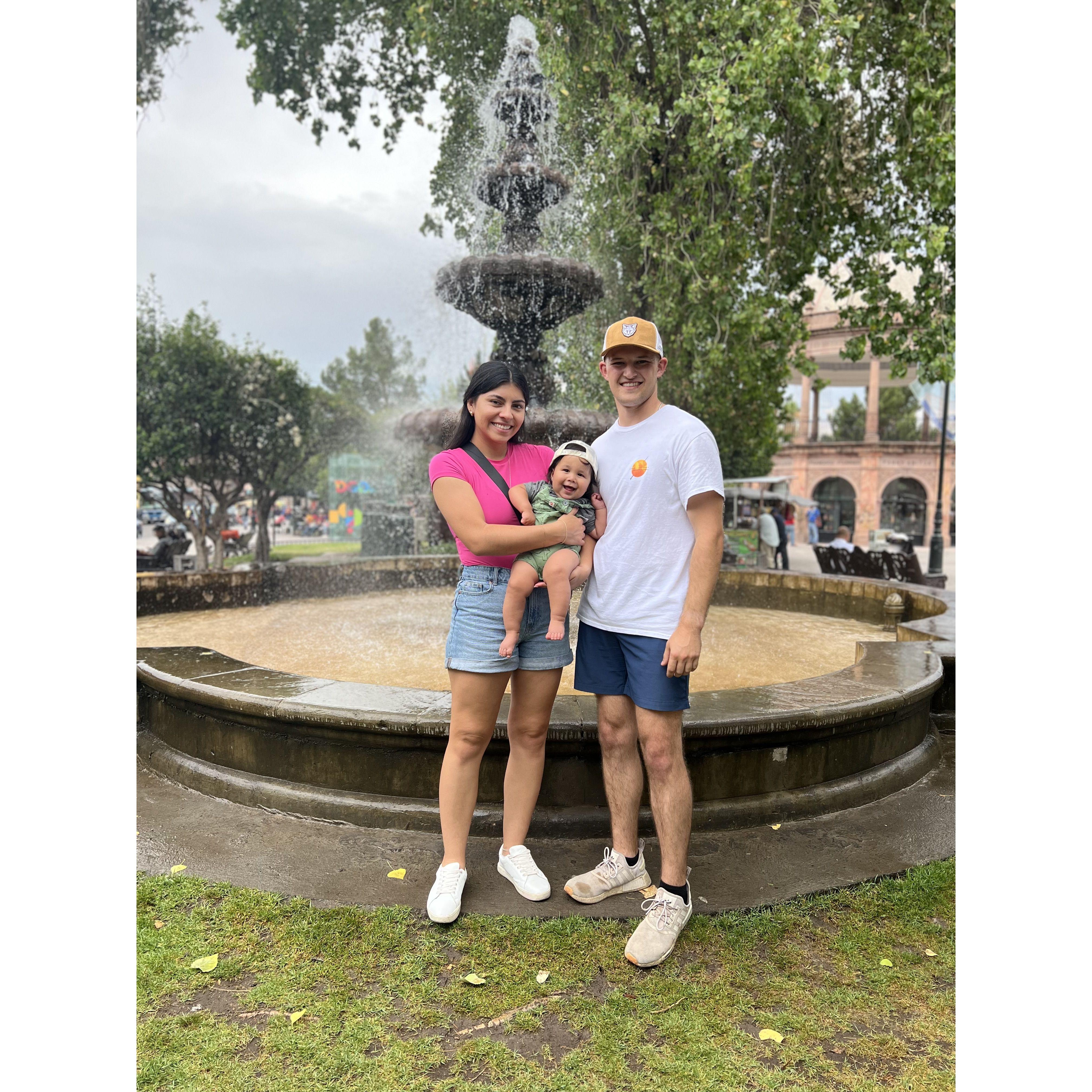 Brought Kyle to Ignacio Allende, MX (parents home town)
