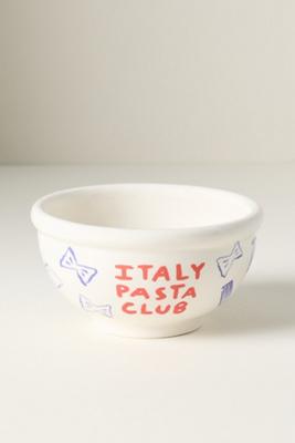 Das Rotes Rabbit Italian Earthenware Tall Bowl