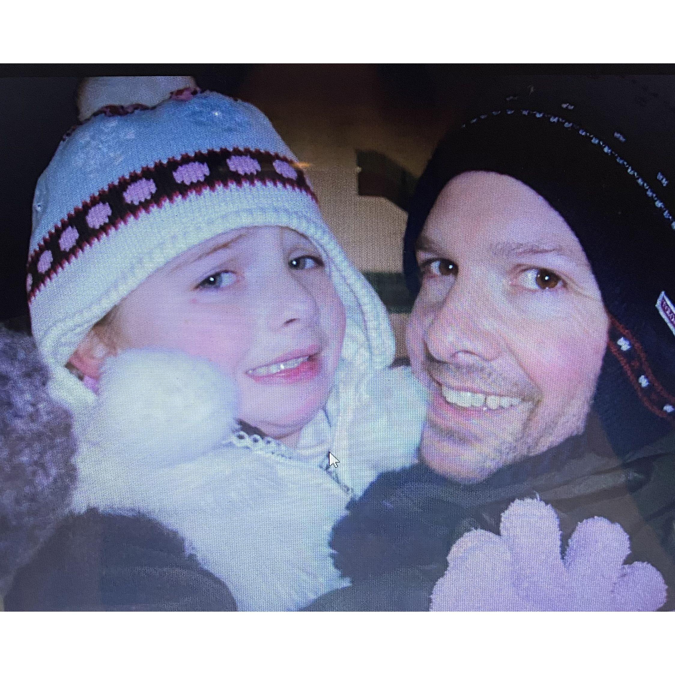 Rubie and her dad, Dave