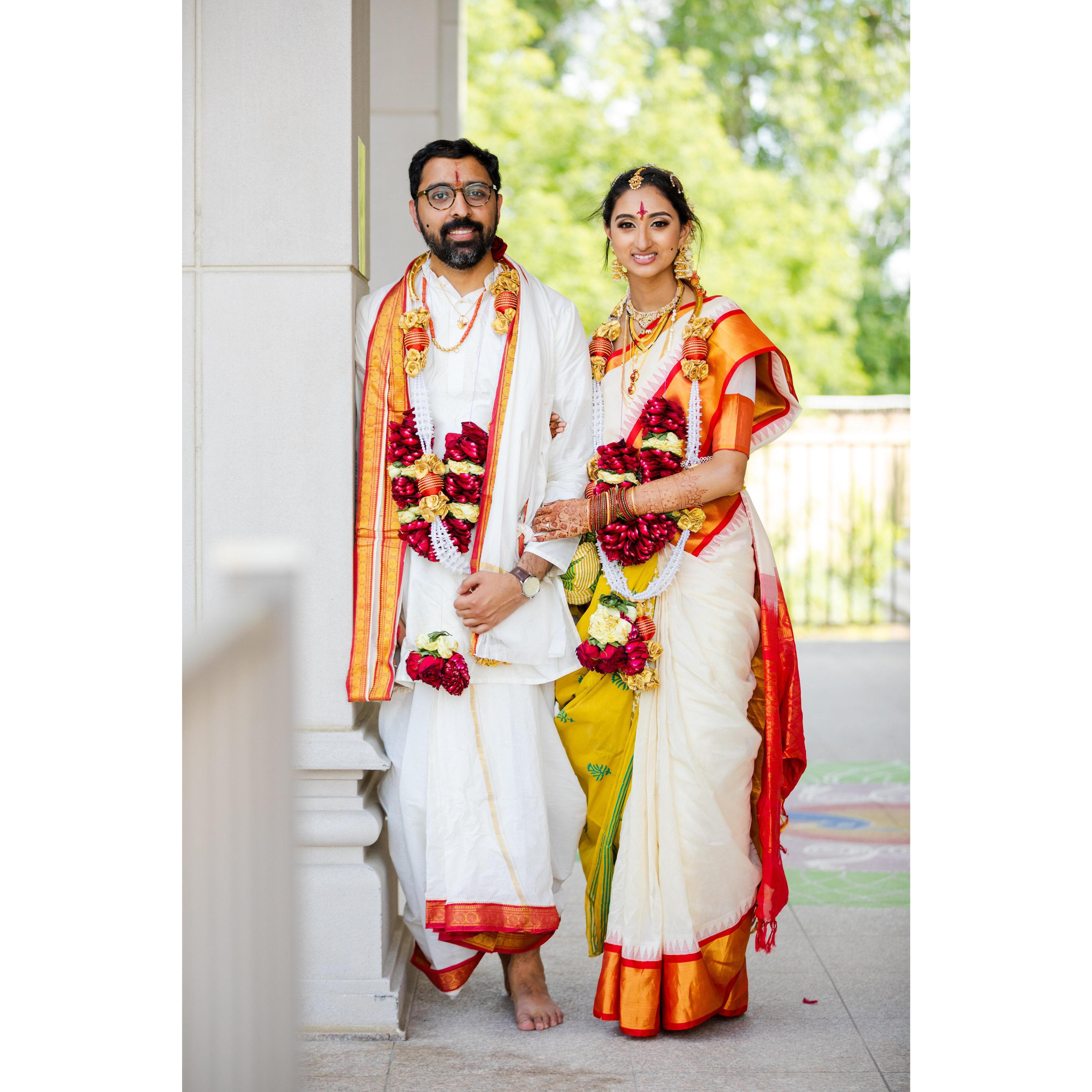 We're officially married!