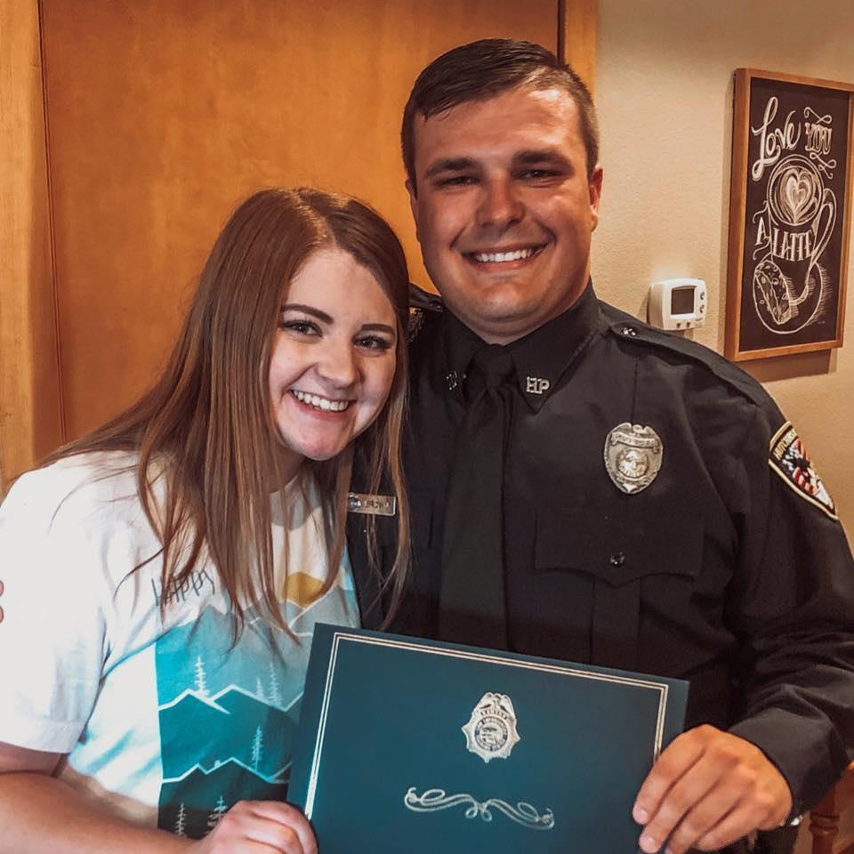 My hero, Officer Brown
