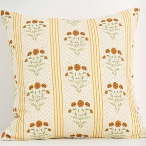 Mira Cotton Woven Printed Floral Pillow