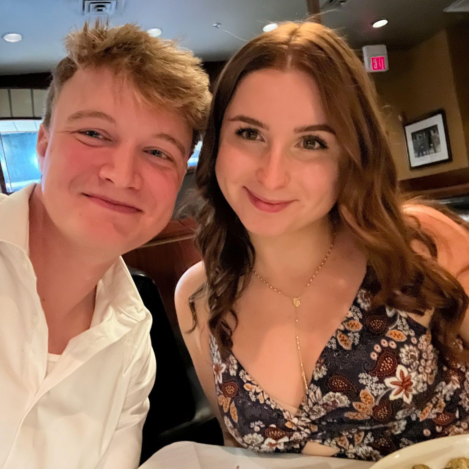 We celebrated our six-month anniversary (and engagement!) at Sullivan's Steakhouse in Raleigh, NC. (Oct. 2025)