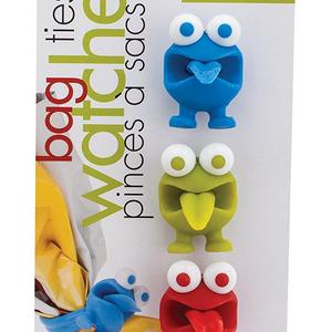 HIC - Joie Watchers Silicone Storage, Cable and Bag Ties, Set of 3