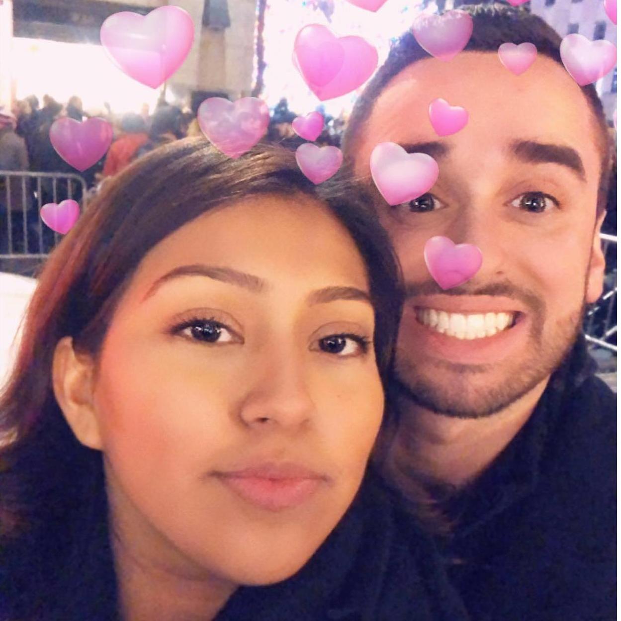 Our engagement selfie!