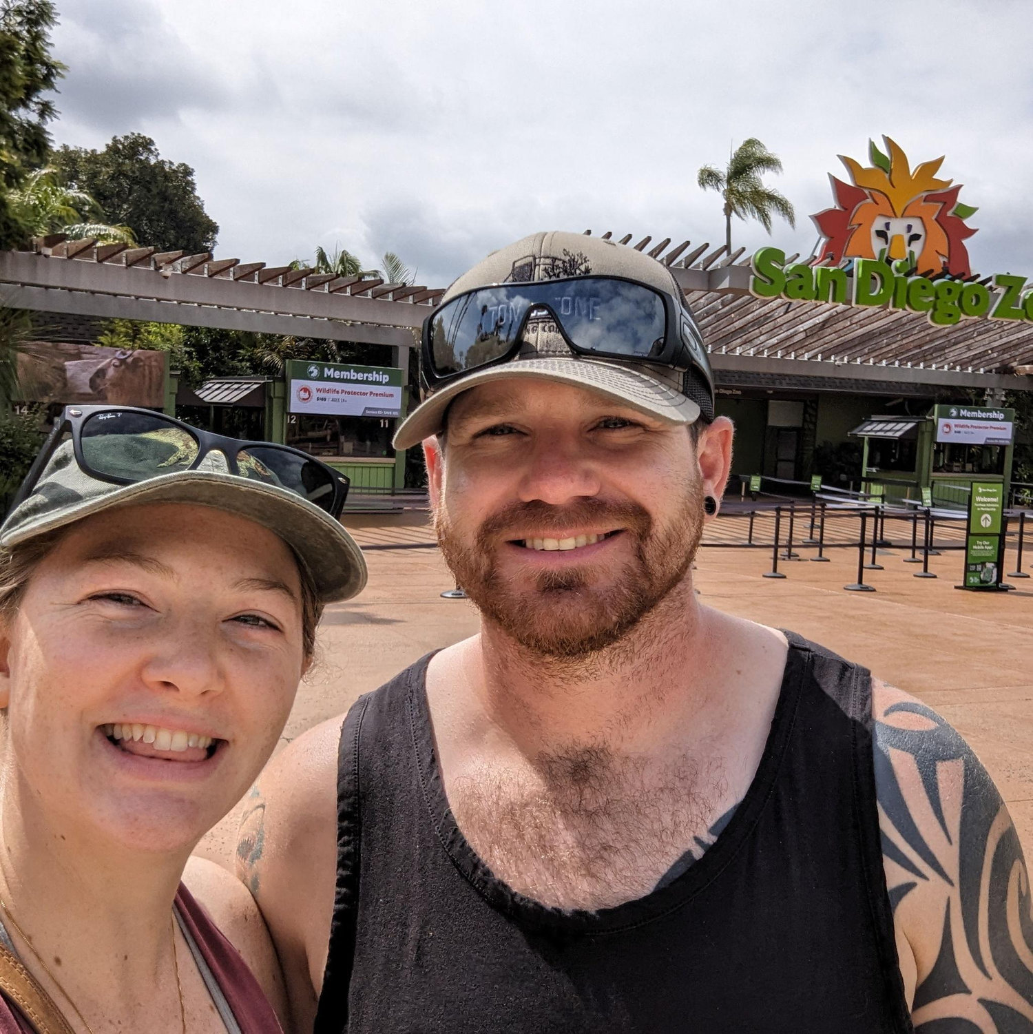 Jack shows Megan the San Diego zoo