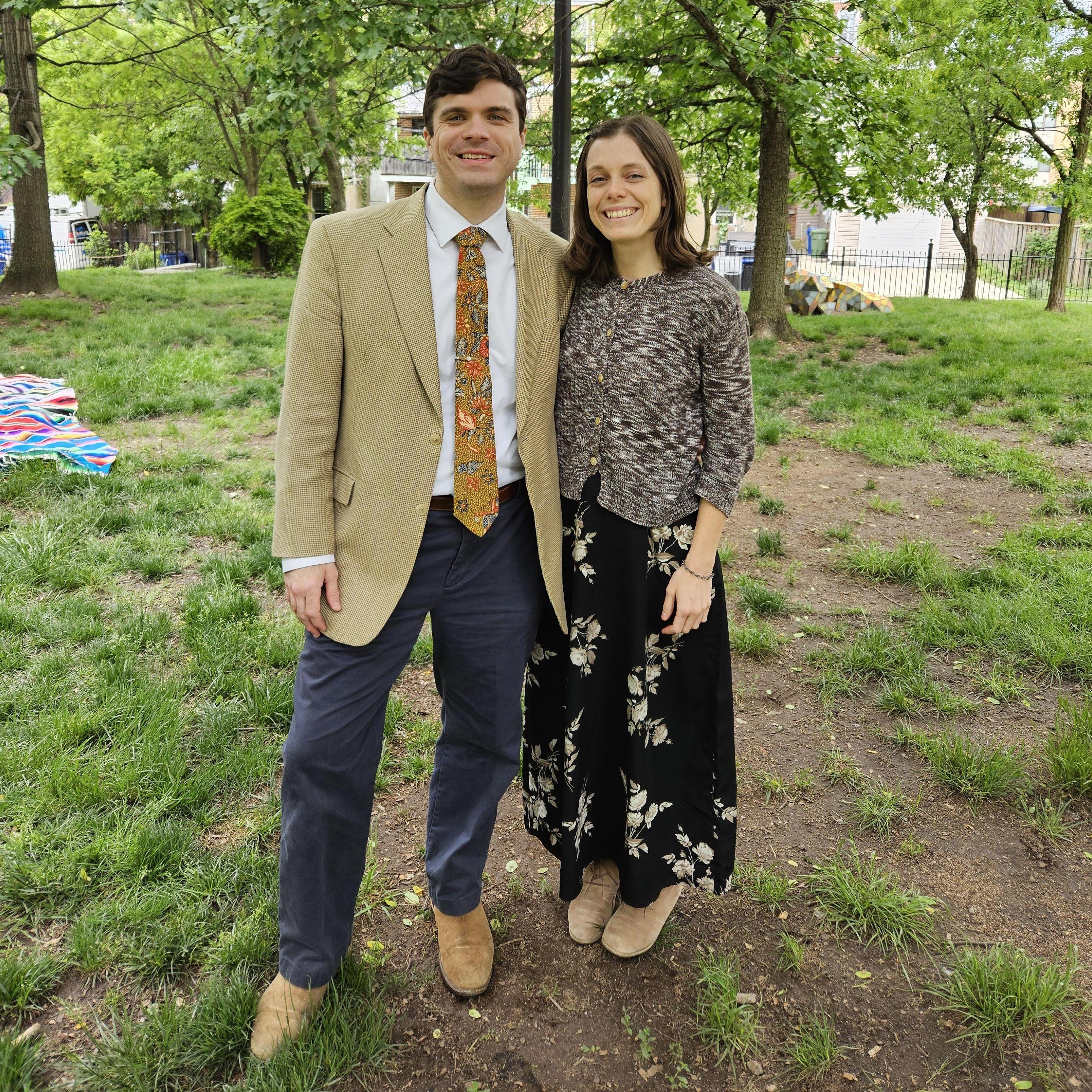 May 2024 - Revisiting the park where we first met :)