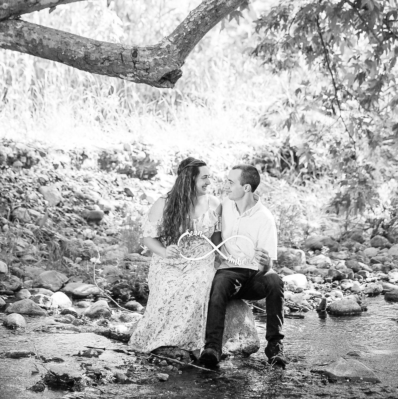 Creek Engagement Photos - 5.1.22