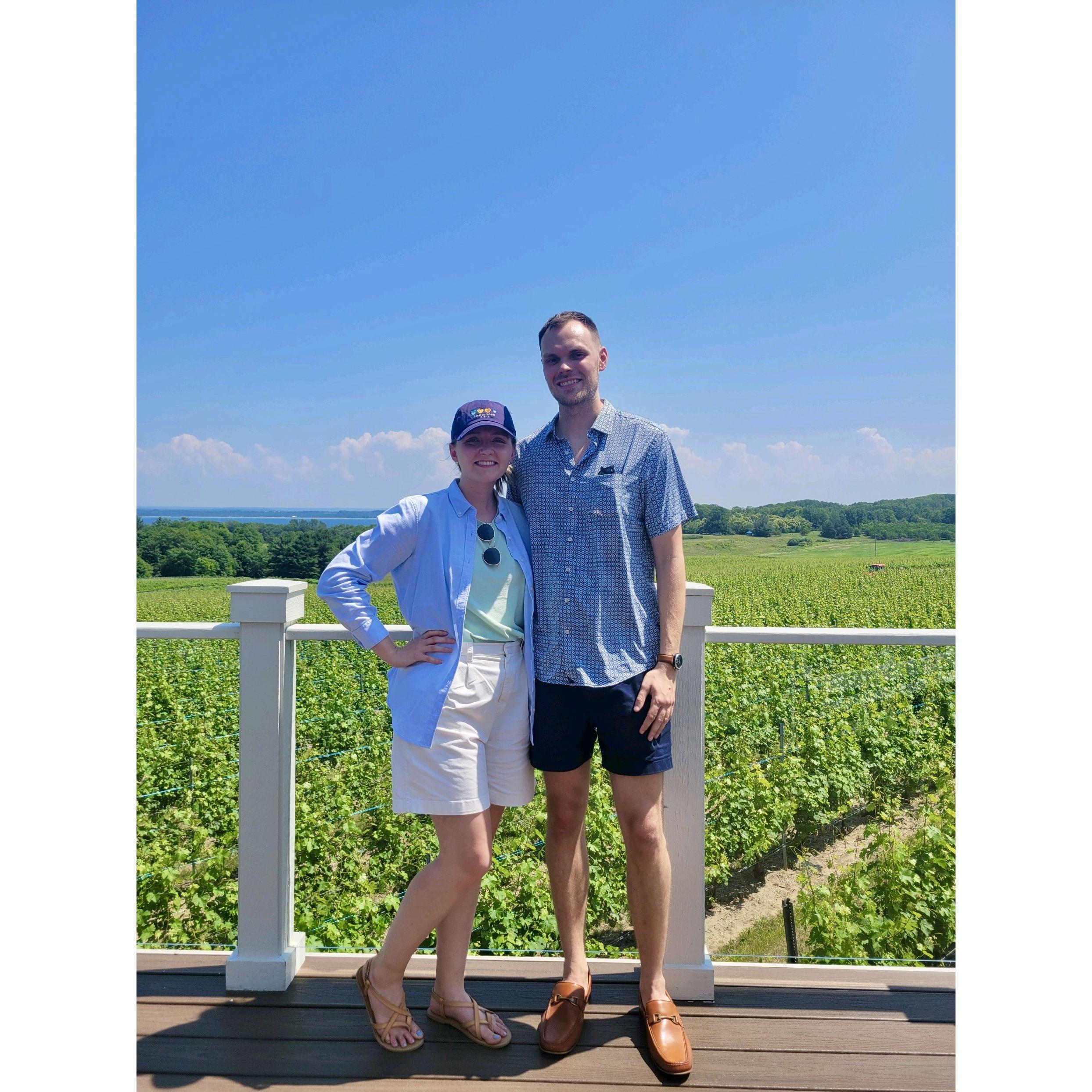 Bryce Estates Winery, June 2023 (Traverse City, MI)