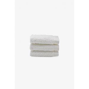 White Cumulus Terry Wash Towel