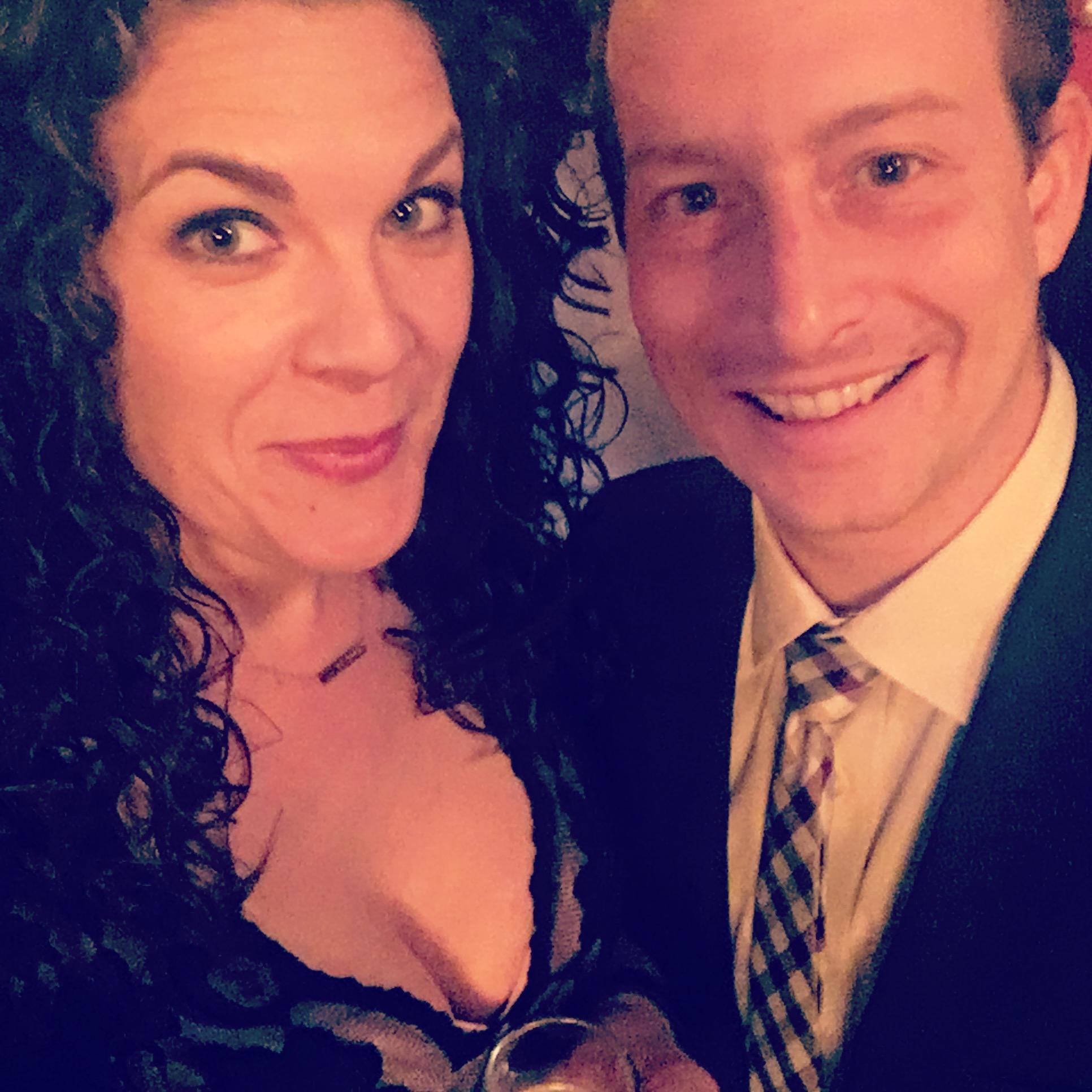 This was our "facebook official" photo!