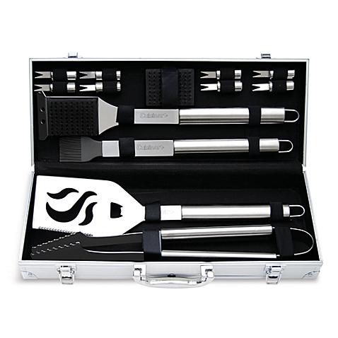 Cuisinart® 14-Piece Grilling Tool Set With Aluminum Case