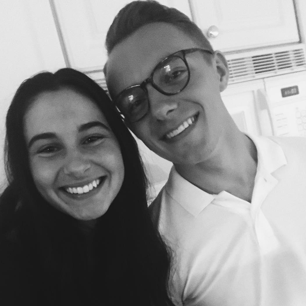 June '17. This was on our first date once we got back home.