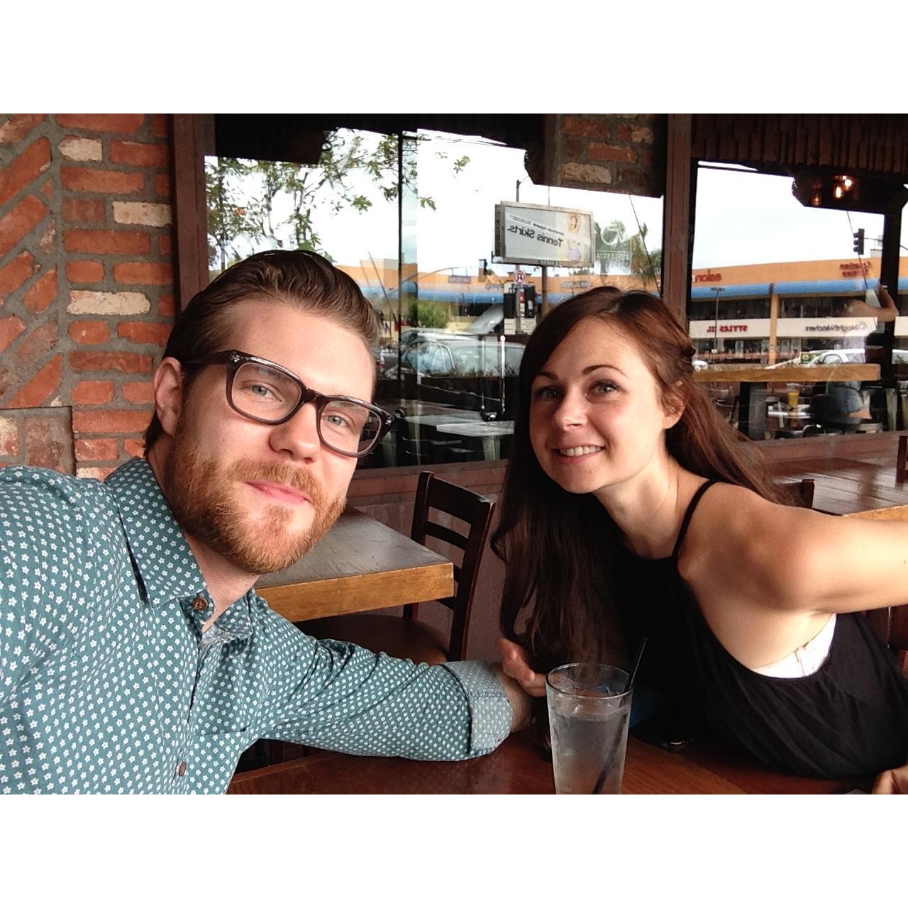 Second year anniversary lunch - 2014
