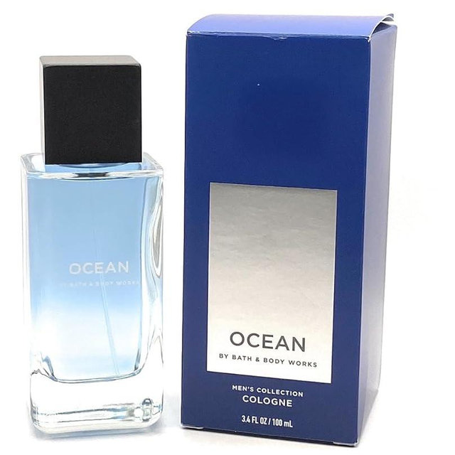 Bath and Body Works Ocean Men's Fragrance 3.4 Ounces Cologne Spray