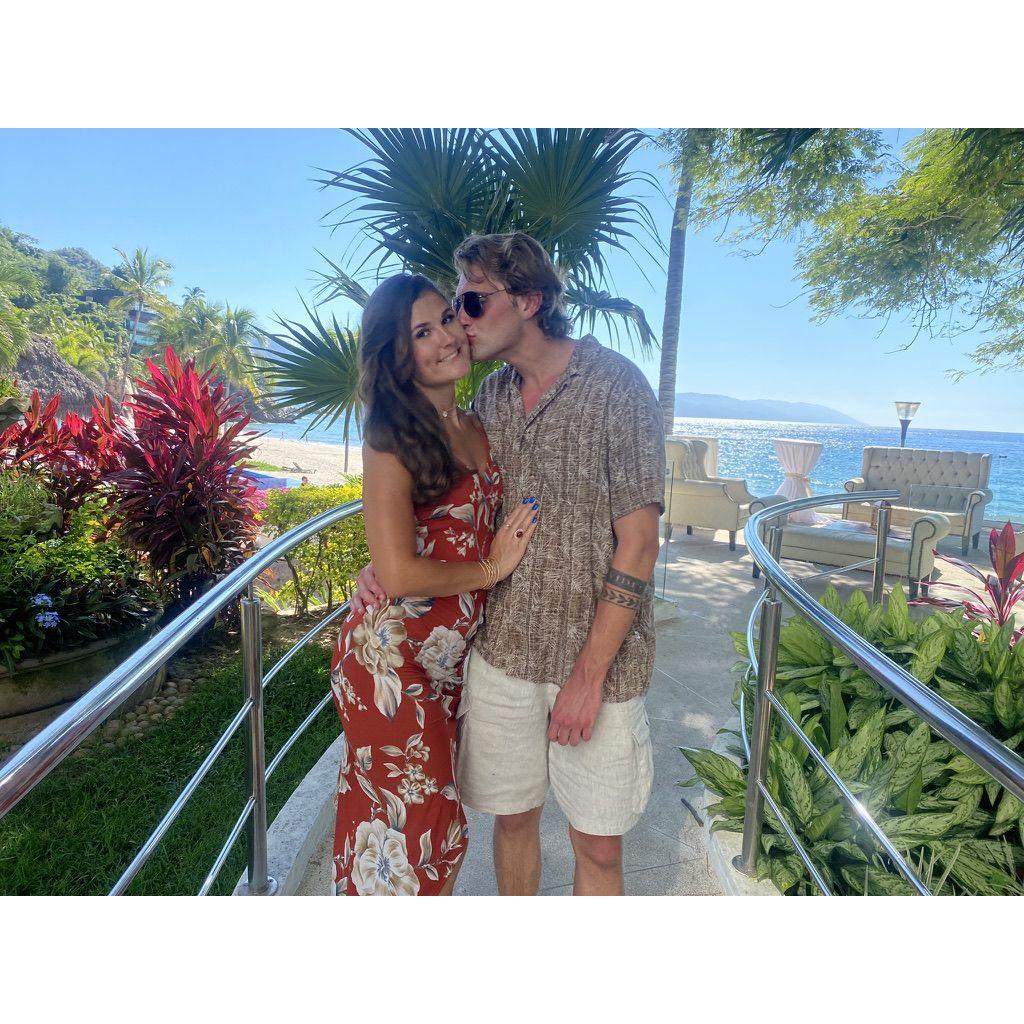 Us in Mexico at my uncles wedding!