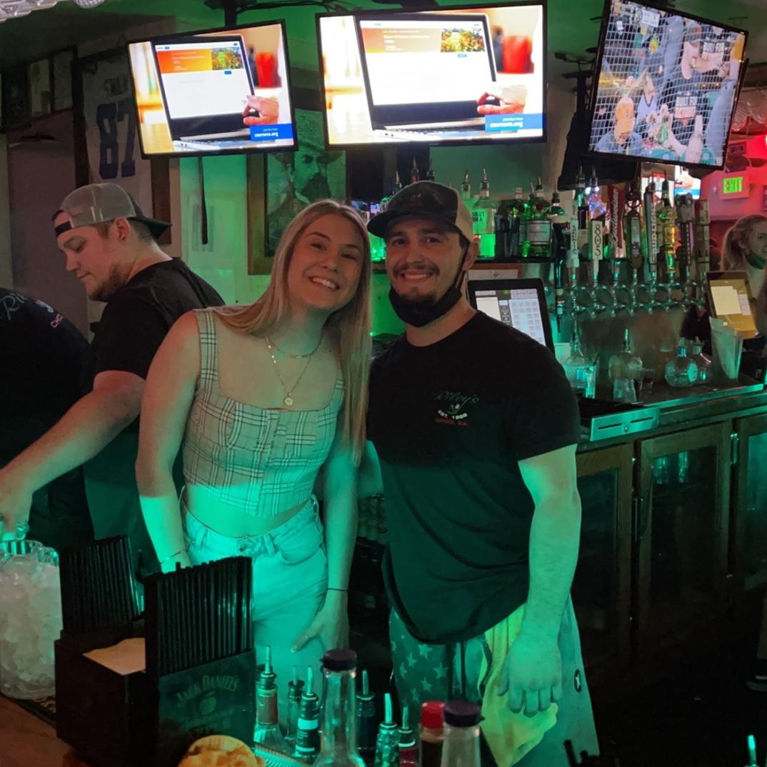 Molly’s 23rd Birthday with her favorite bartender