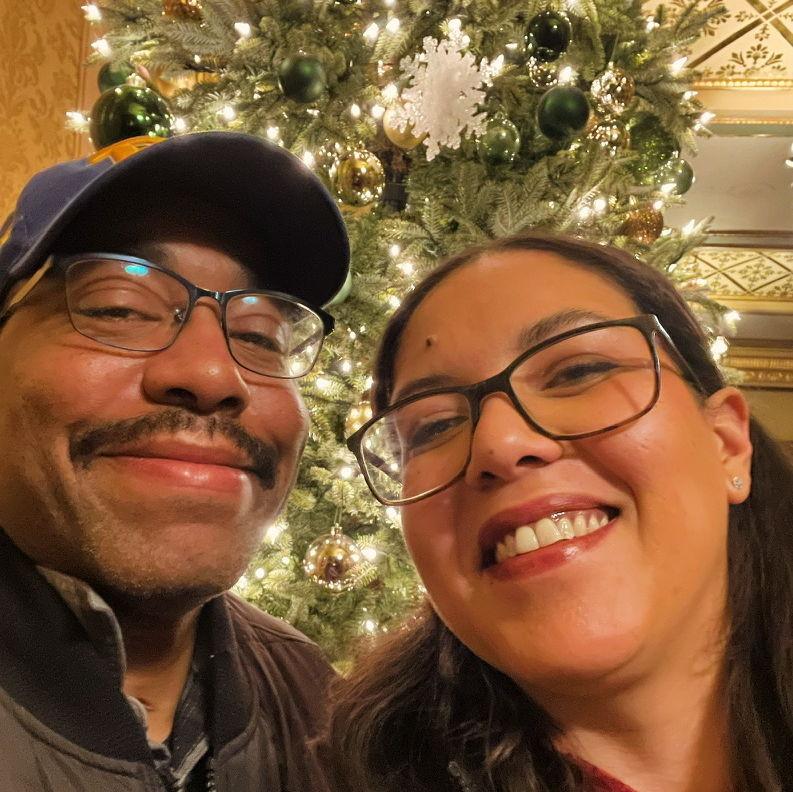 Going to see Damyns favorite christmas movie at The Paramount Theater