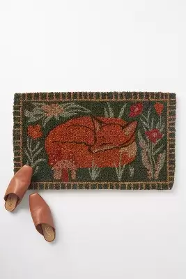 Woodland Fox Doormat