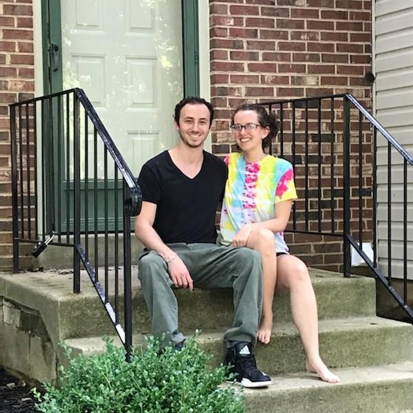 When we first moved in together (2018)