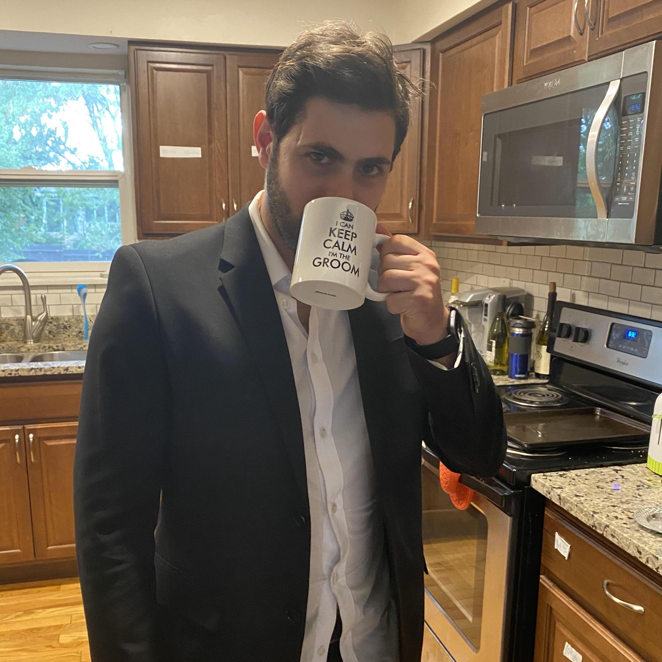 groom mug