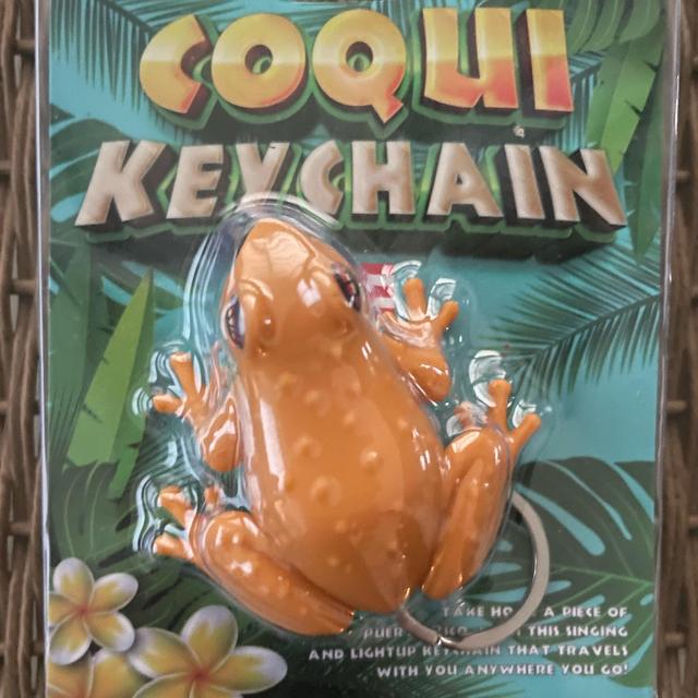 Coquí Keychain