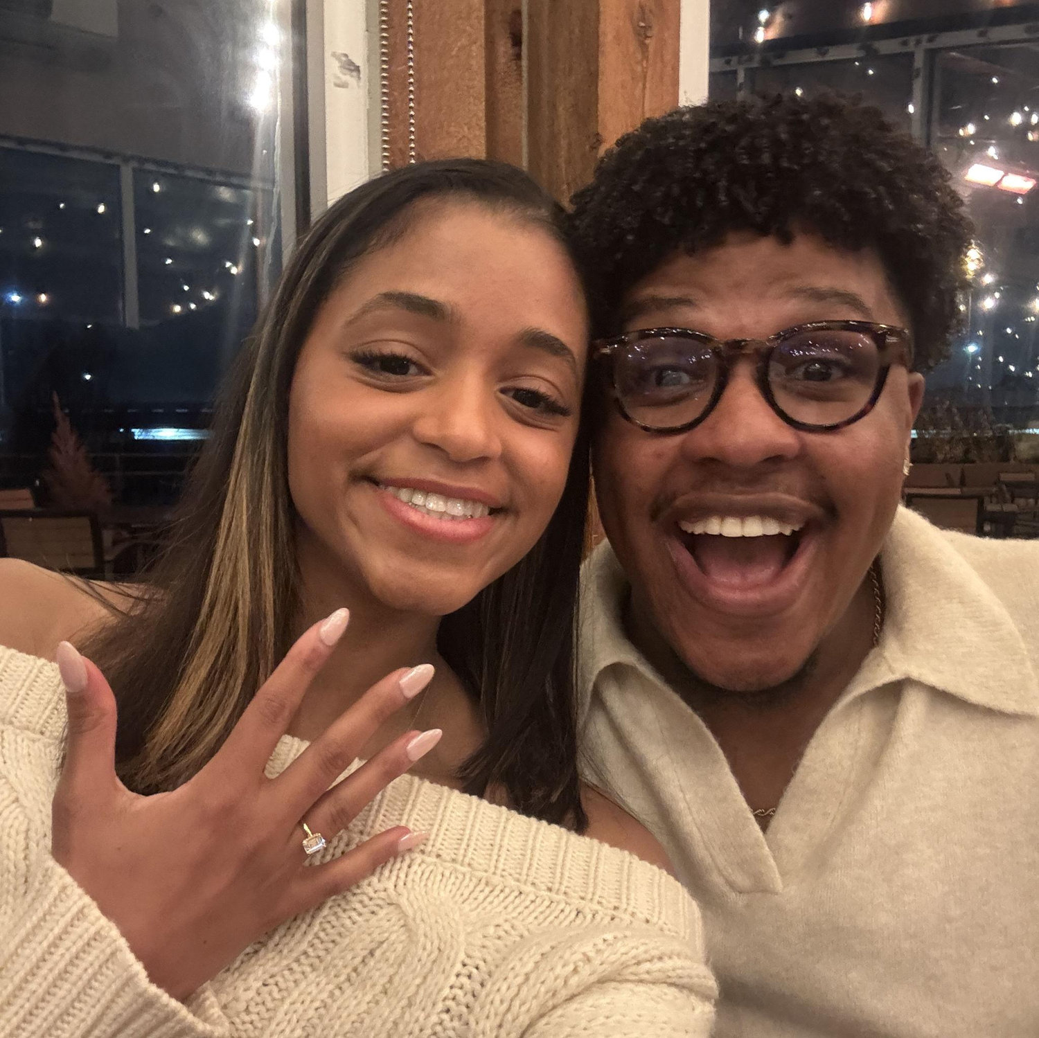 OUR ENGAGEMENT!!!! YIPPIE