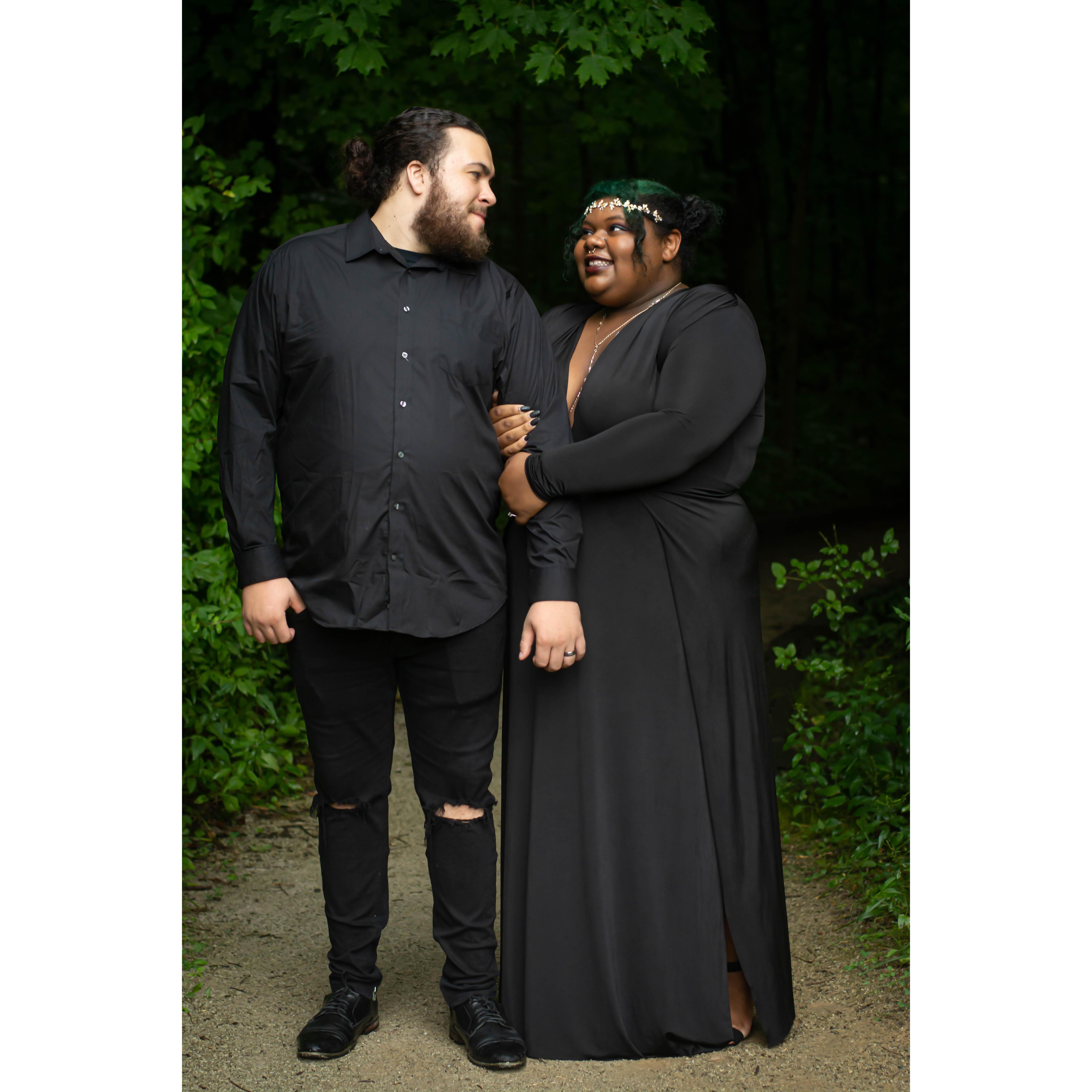 Part of our Engagement photo shoot.