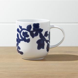 Indigo Vine Mug, Set of 4