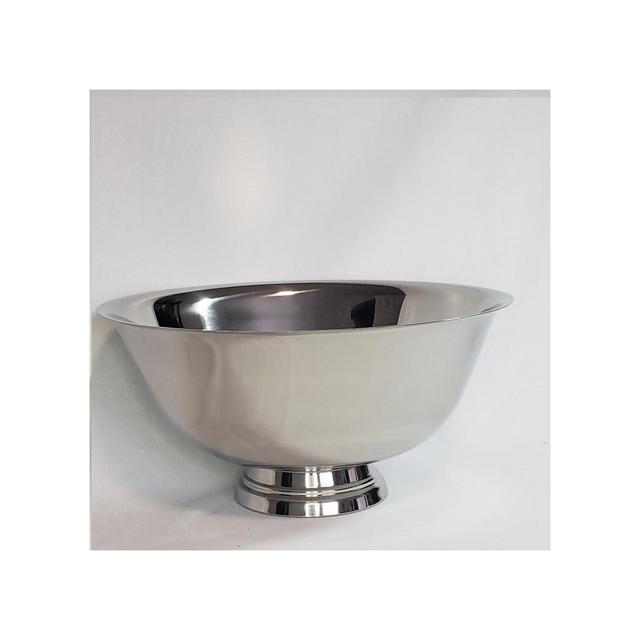 Stainless Steel footed Serving Bowl 10"