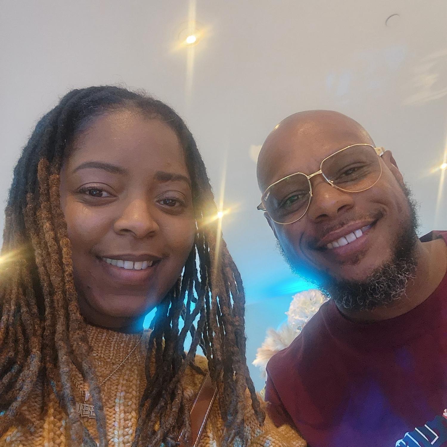 Food tasting at our wedding venue January 2025