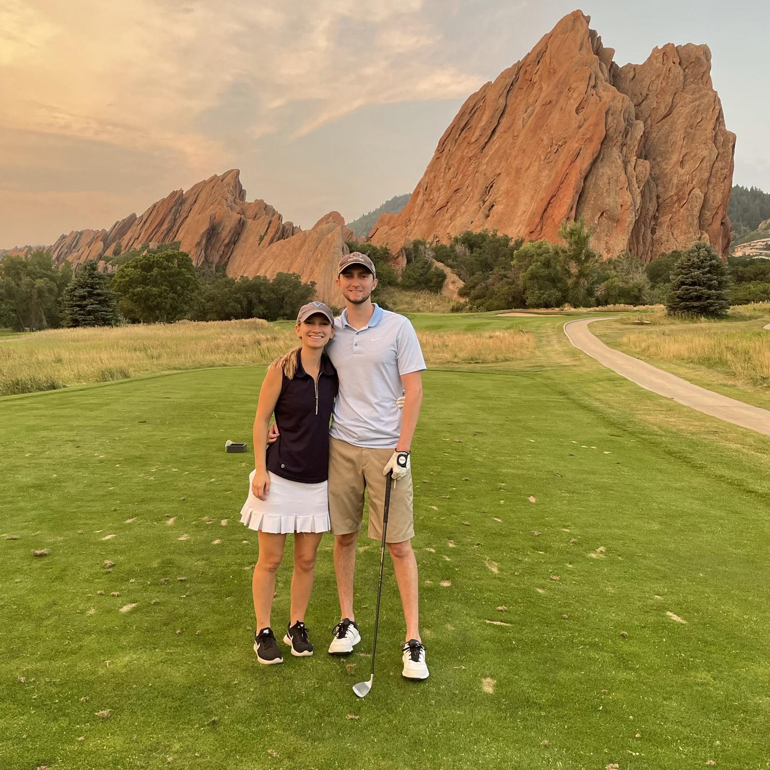 Golfing at Arrowhead