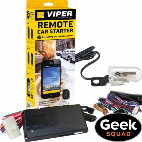 Viper - DS4VB DS4+ Remote Start System with Tilt Switch and Geek Squad® Installatio