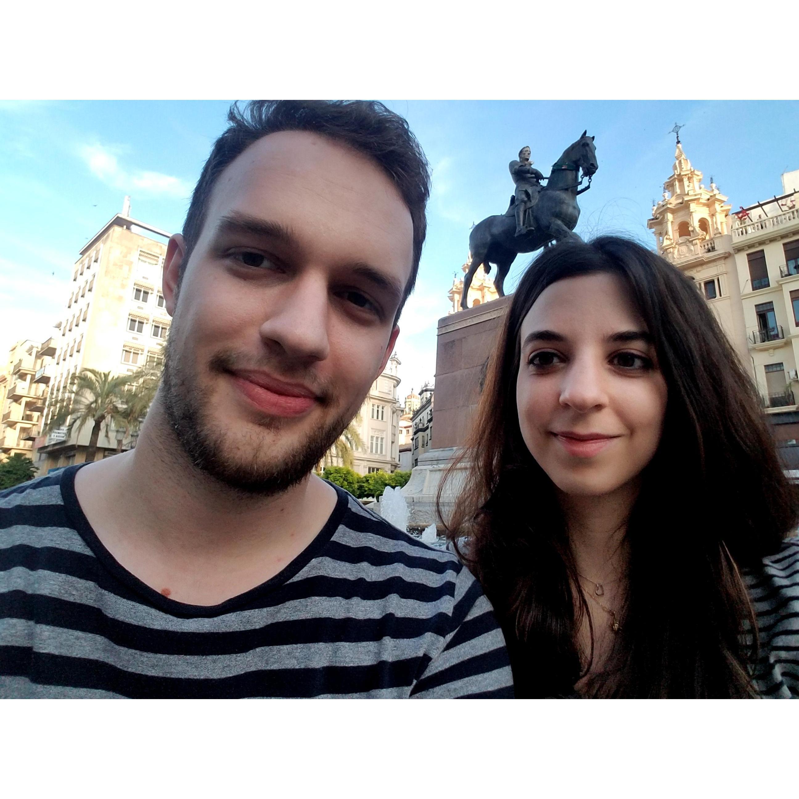 Wandering together in Córdoba, Spain. 🚶‍♀️☕